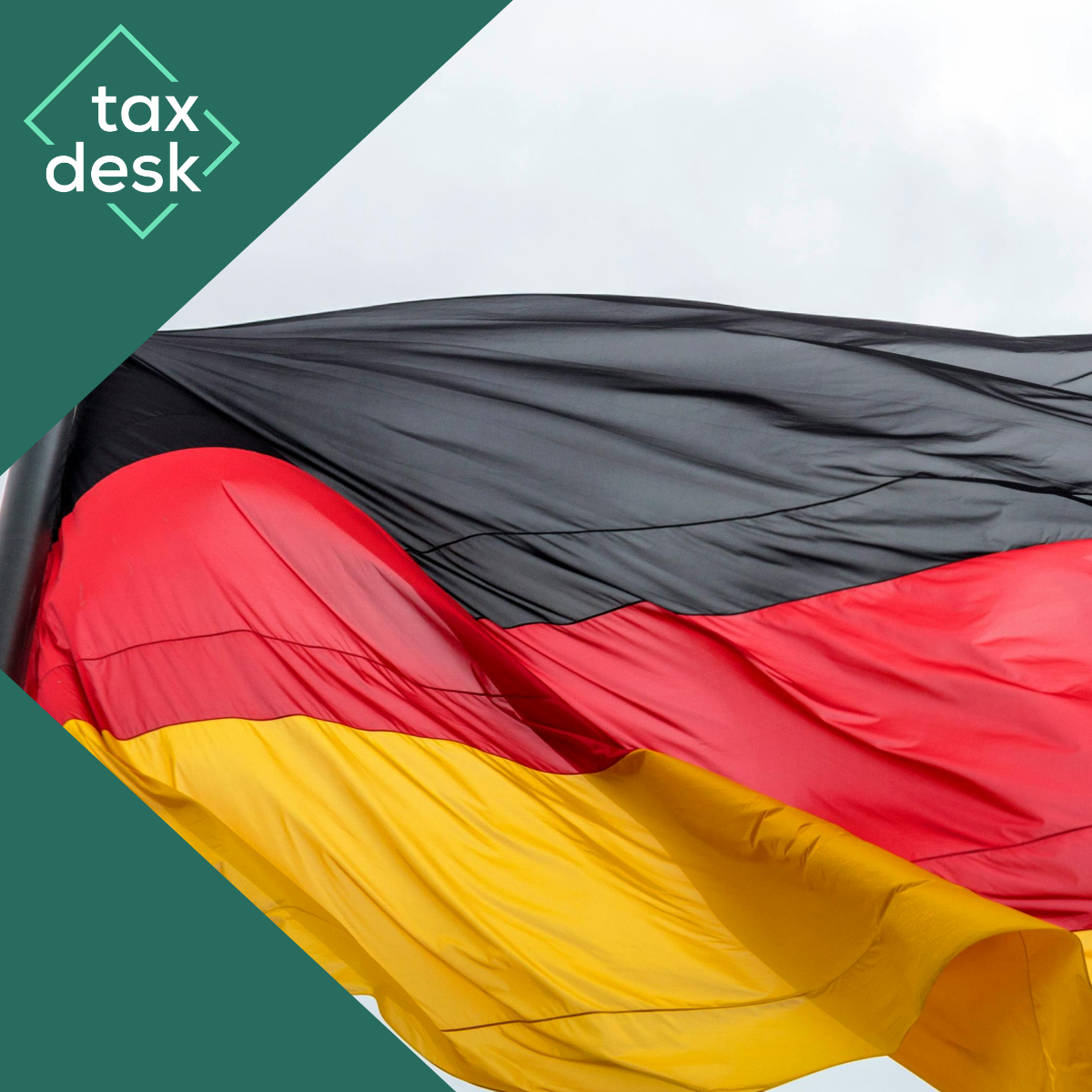 German flag representing VAT compliance in Germany with Tax Desk